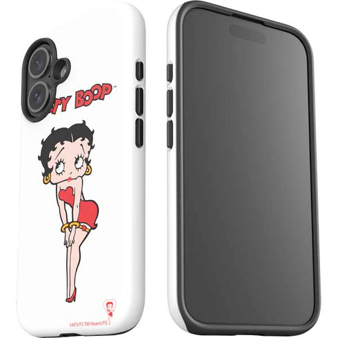 Betty Boop Pose iPhone 16 Plus Impact Case